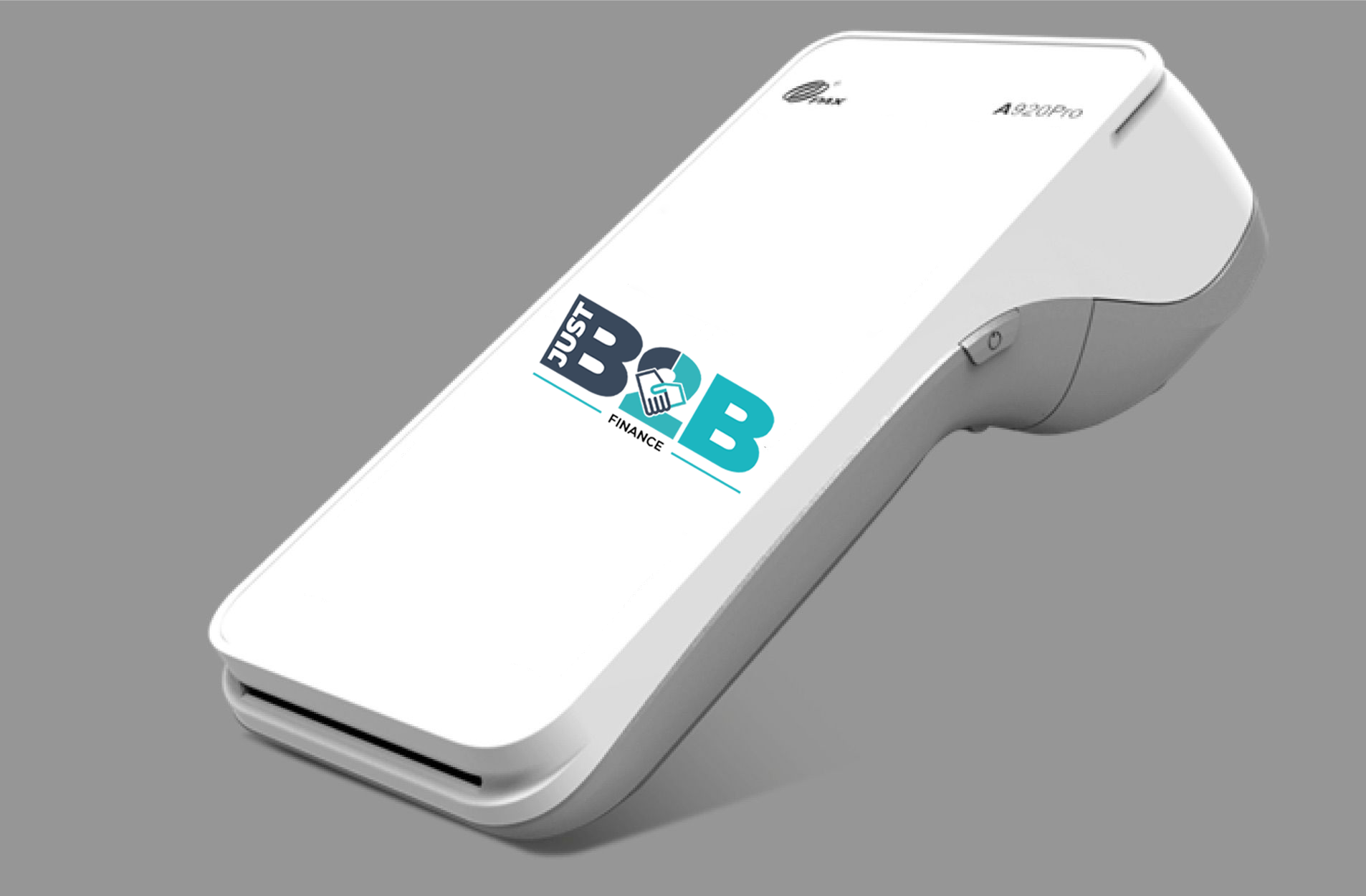 Card payment terminal used by a UK business